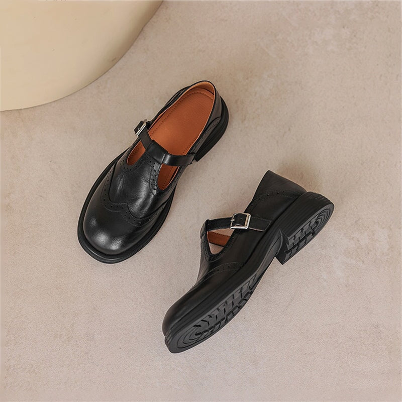 Verena | Elegant Spring Leather Shoes