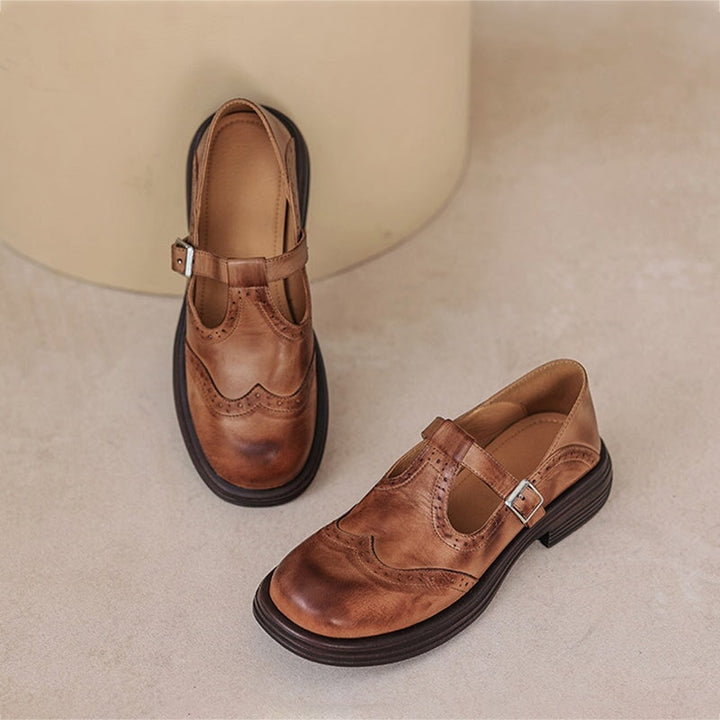 Verena | Elegant Spring Leather Shoes
